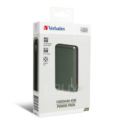 10000mah 45W Power Pack (Green)#66443