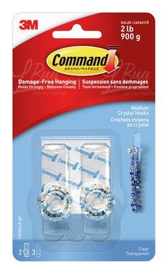 3M 17095CLR-ES Command Clear M Crystal Hook