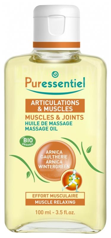 Puressentiel Muscles Relaxing Organic Massage Oil 100ml