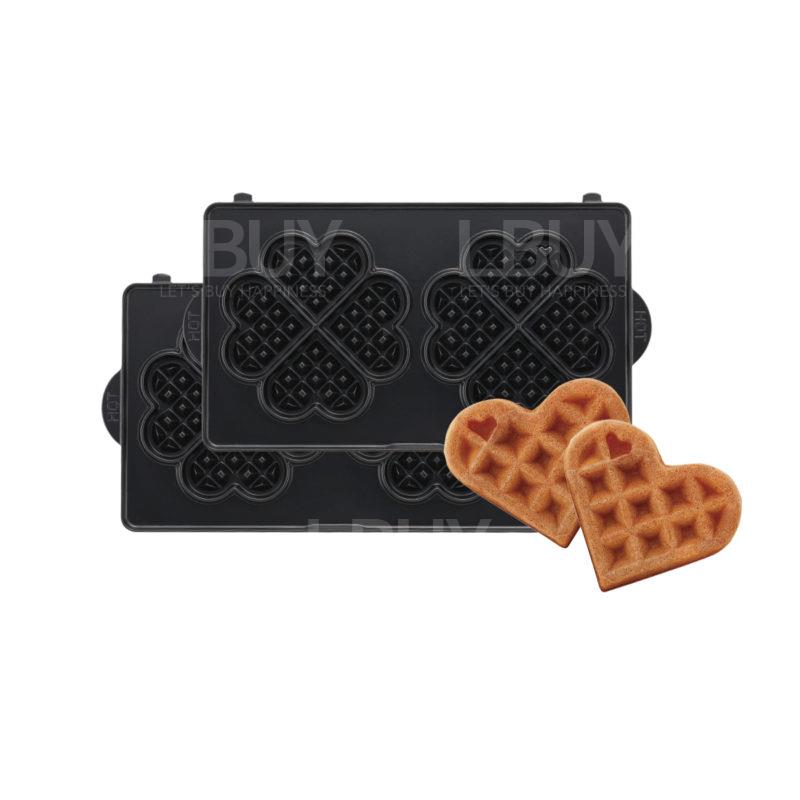 Heart Waffle Plates