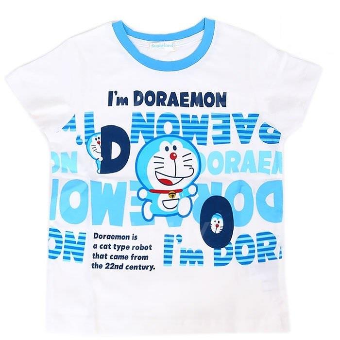 Doraemon Kids Size Short Sleeve Tee (Size: 100-120)