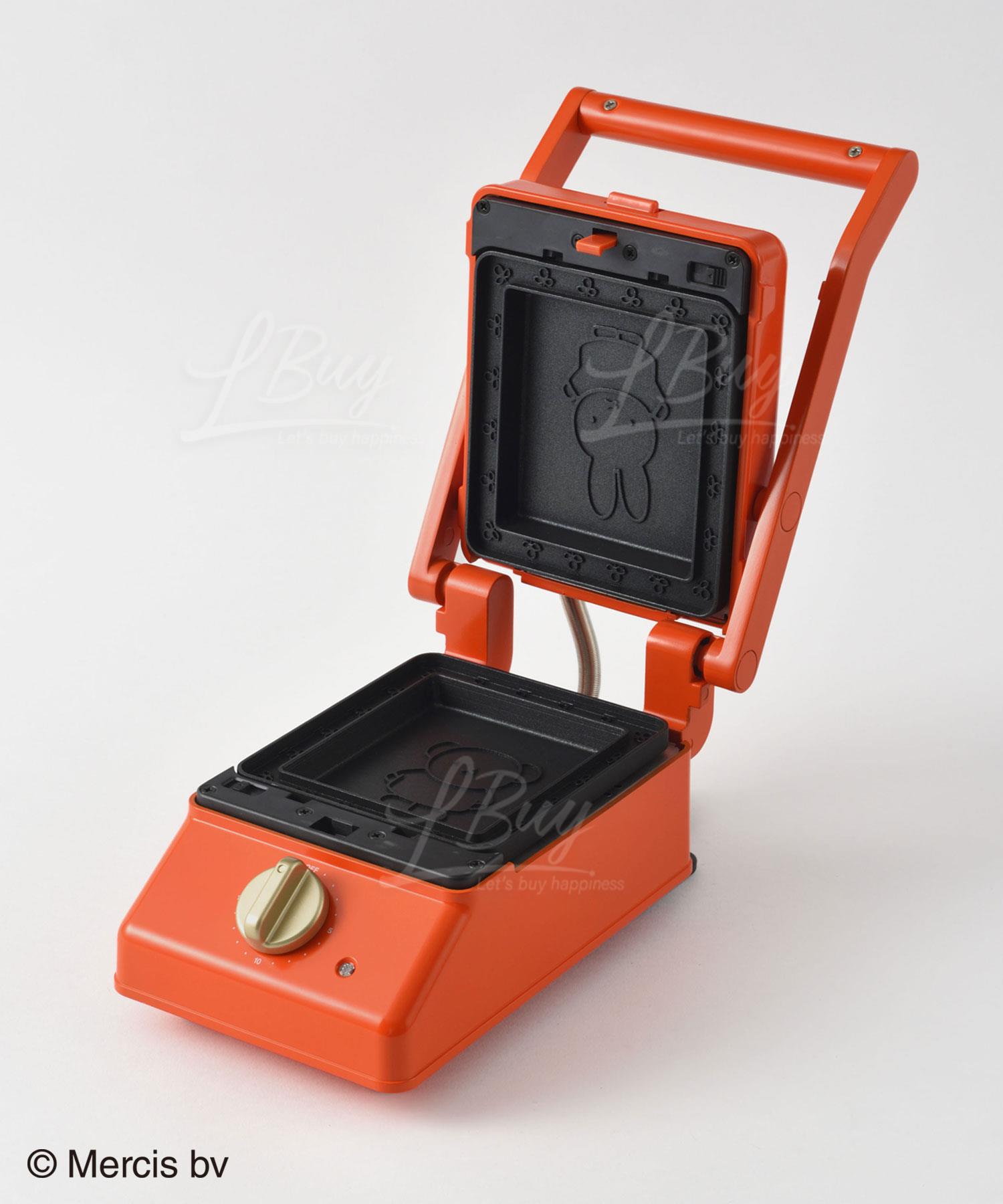 BRUNO-Miffy Single Grill Sand Maker - Bruna Red