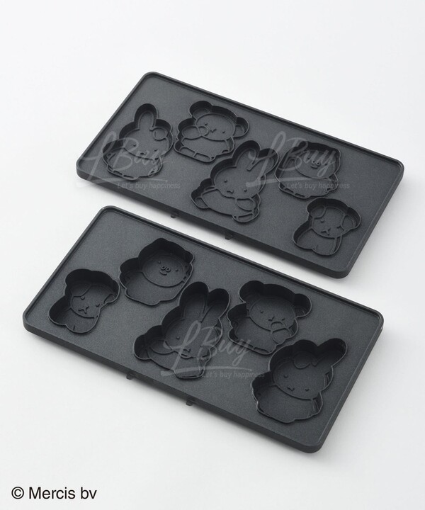 キッチン家電 BRUNO miffy GRILL SAND MAKER DOUBLE BRUNO-Miffy Double Grill Sand Maker - Bruna Red