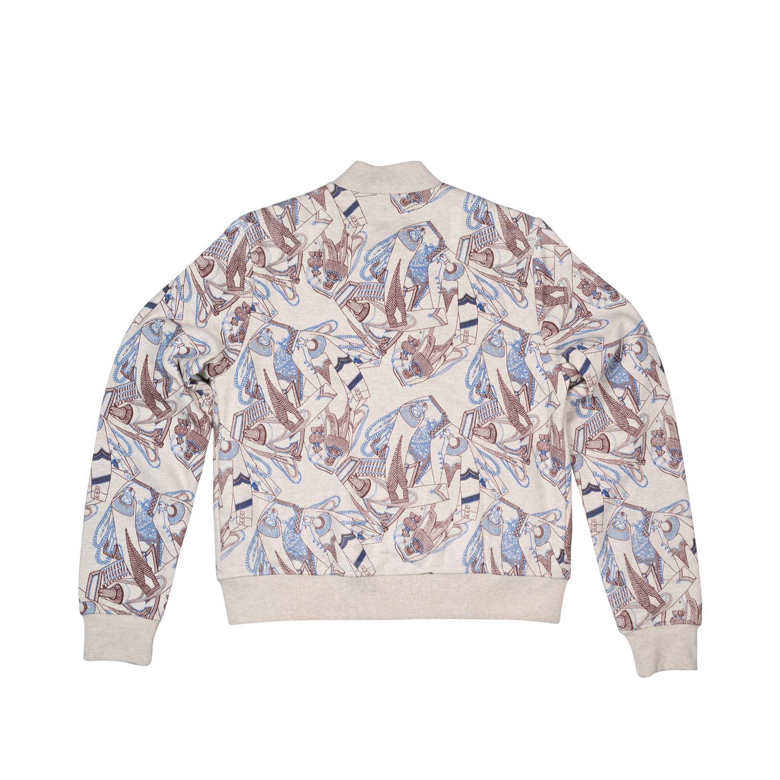 Hermes Esprit Bombers Zouaves et Dragons Finesse Jacket 米色女裝棒球外套