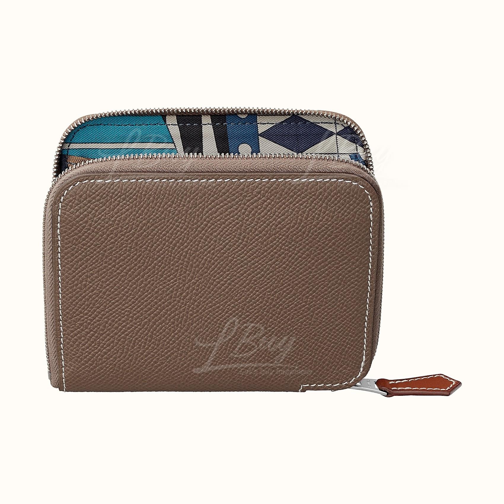 Hermès-Hermes Silk'In Compact Wallet Etuope