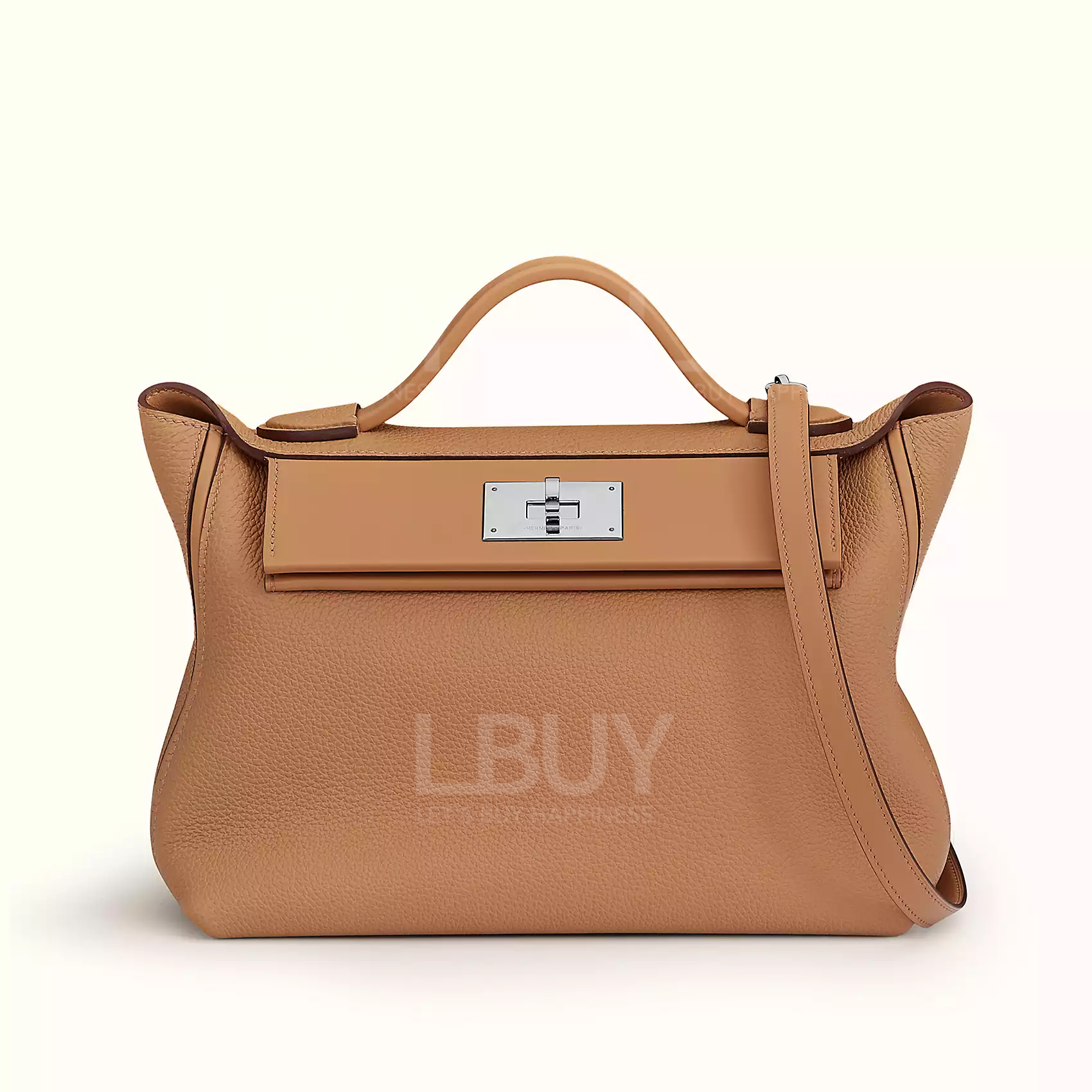 Hermes 24 24 29 Bag 饼乾色 银扣