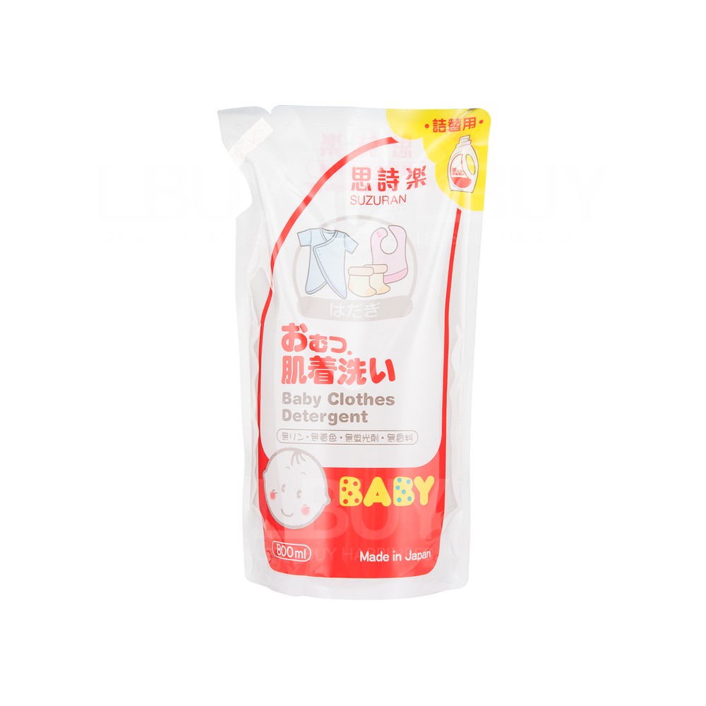 SUZURAN 思詩樂 BB洗衣液補充裝 800ML