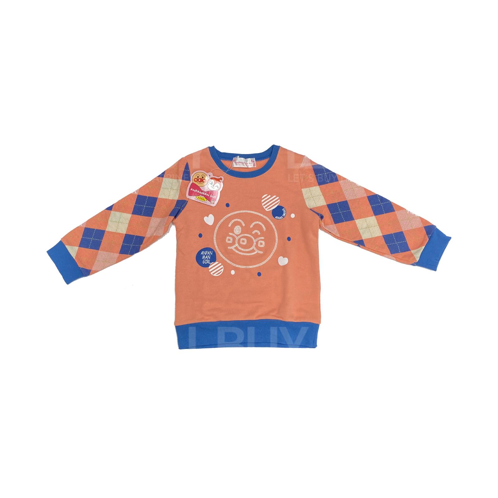 Anpanman Sweatshirt Sunrise Colour (Size: 100-110)