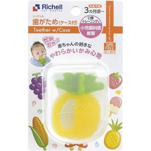RICHELL 菠蘿牙膠 (連盒) (3個月或以上適用)