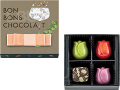 TOKYO TULIP ROSE BON BONS CHOCOLATE 4個入