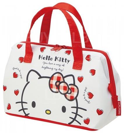 Hello Kitty 保温袋 食物盒午餐盒饭盒袋