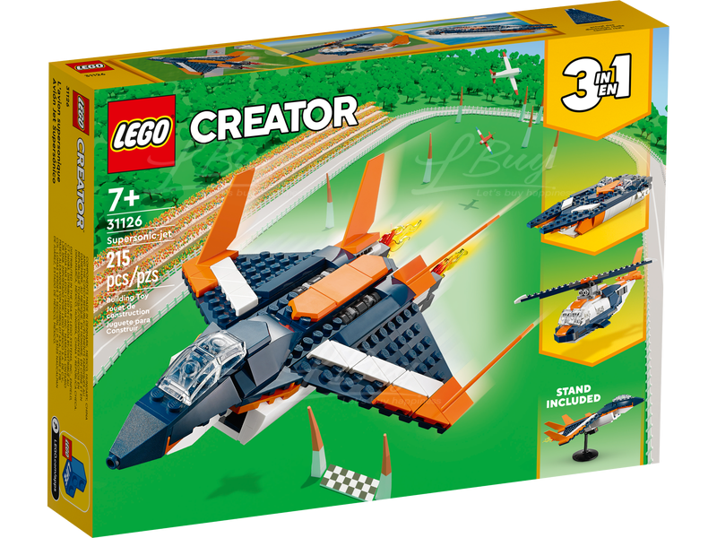 LEGO 31126 Supersonic-jet (Creator 3in1) 7+