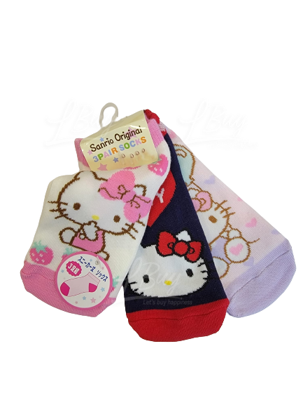 Hello Kitty 13-15CM 帆船袜