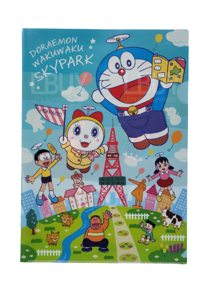 多啦A夢 Skypark 竹蜻蜓 A4 File文件夾