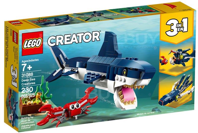 LEGO 31088 Deep Sea Creatures 深海生物(Creator 3in1) 7+