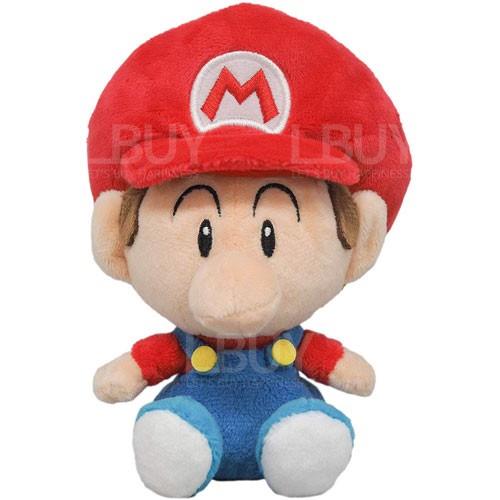 Super Mario系列 Baby Mario 奶咀 毛公仔 15cm