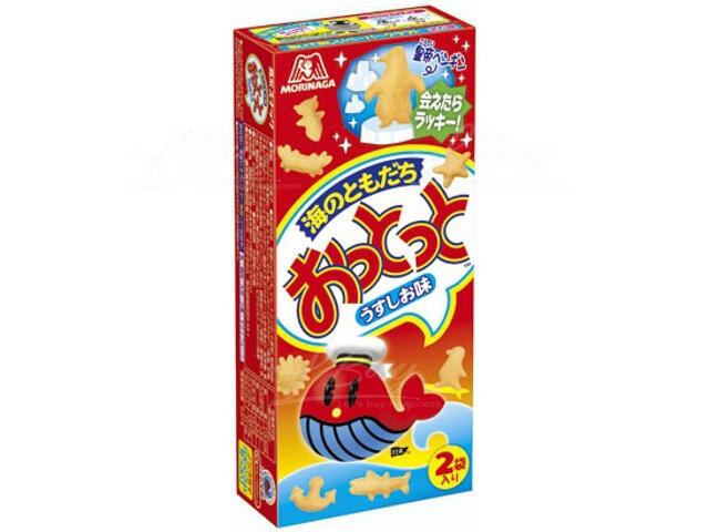 森永盒裝魚仔餅(鹽味)52g