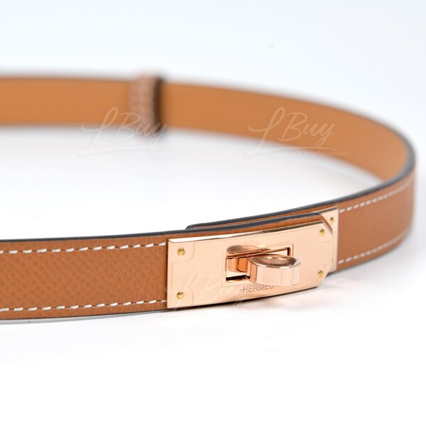 【HERMES】上品 blanc/gold & rose gold☆大人気ベルト ケリー18 楽天市場】【5%OFF】 エルメス ベルト ケリー 18 レディース