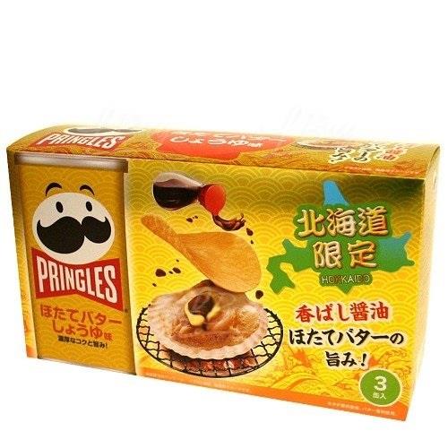 PRINGLES北海道限定燒帶子味薯片3罐裝