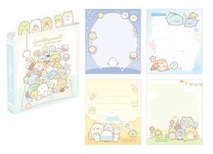 角落生物便條簿(4款共80張) 90 x 70 x 12 mm