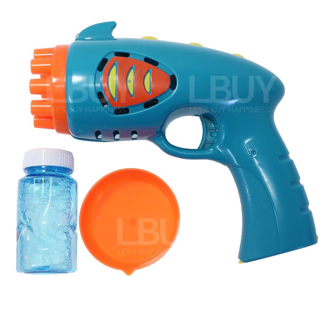 电动泡泡枪16 cm(蓝色) 3+