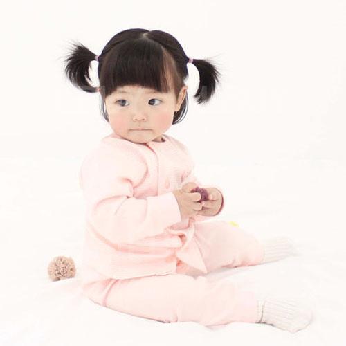 Homewear Set-Pink Teddy Bear (Spring/Fall)