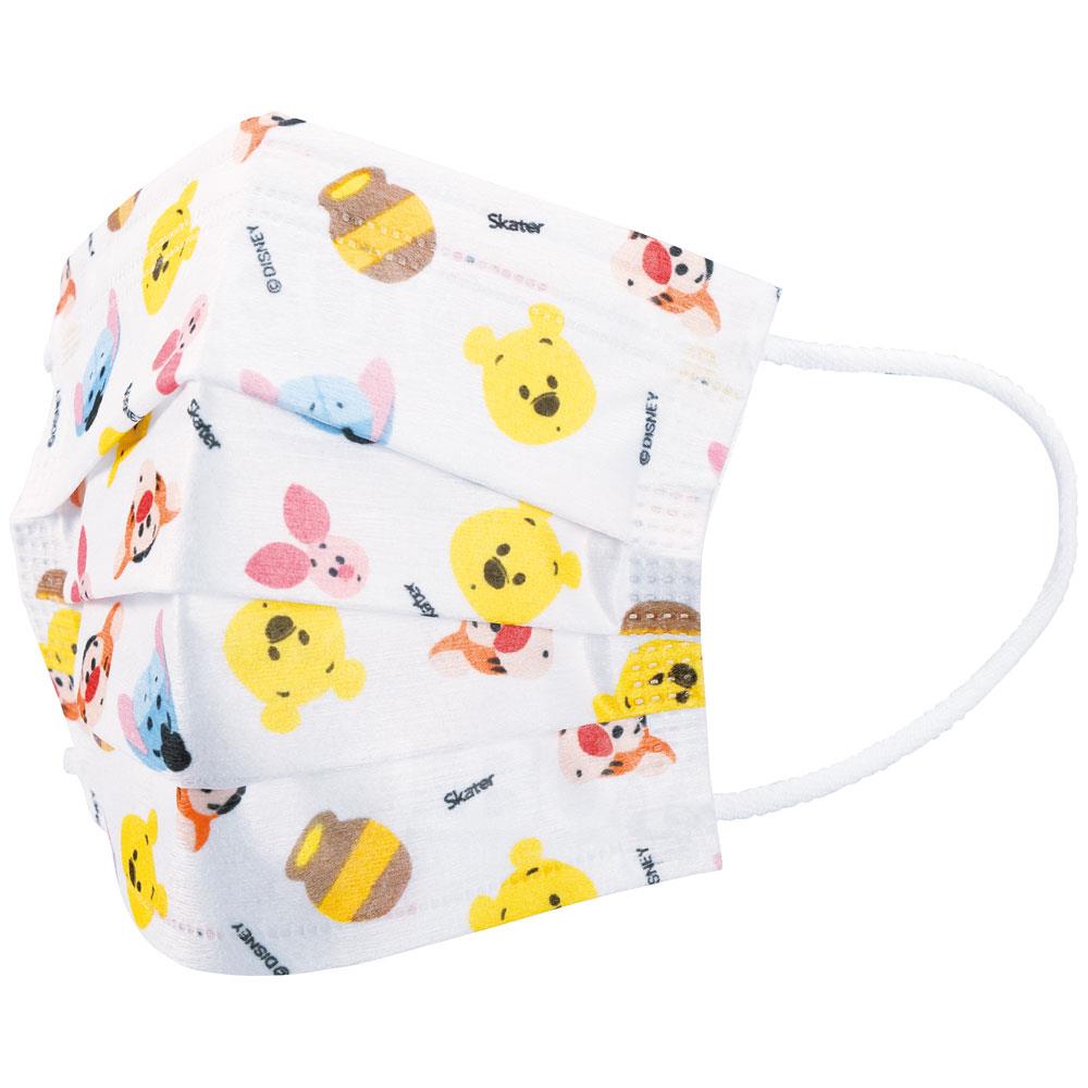 Winnie The Pooh中童平面口罩盒装 30片(4岁以上适用)145 x 90mm