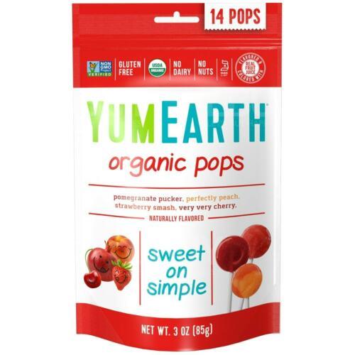 Organic Fruit Lollipops(14pops)