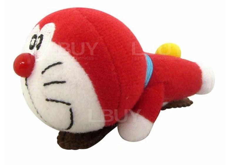 Mini Doraemon Doll Red Colour Doll Hair Clip
