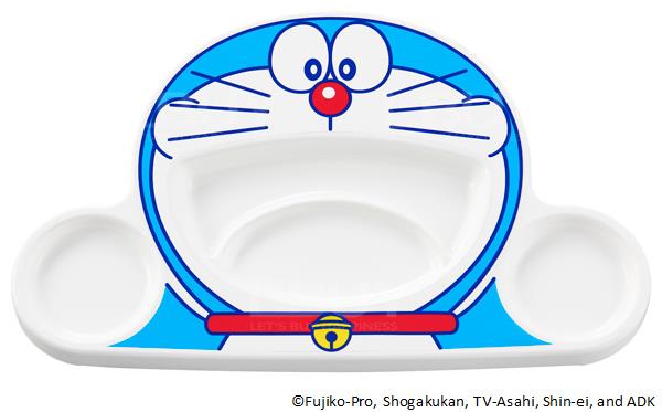 多啦A夢日本製樹脂餐盤