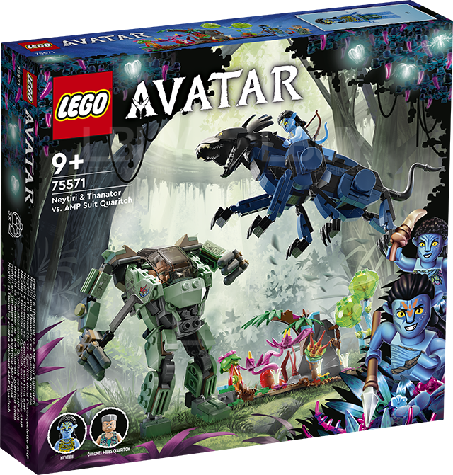 LEGO 75571 Avatar Neytiri & Thanator vs. AMP Suit Quaritch 9+