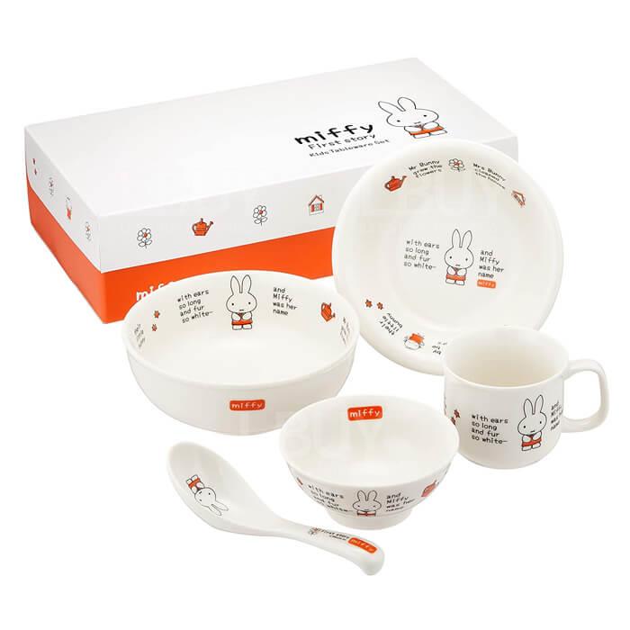 Miffy 日本制儿童餐具套装
