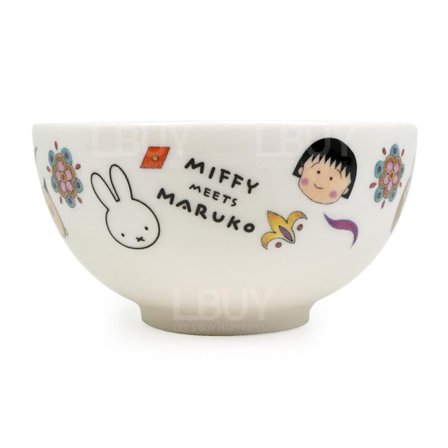 Miffy x 小丸子角色聯乘陶瓷碗 10x5cm