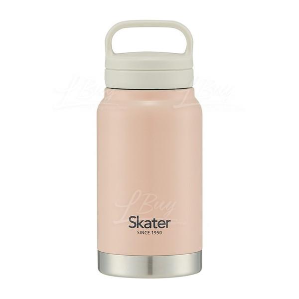 Skater 粉紅色便攜不鏽鋼保溫水壺350ml