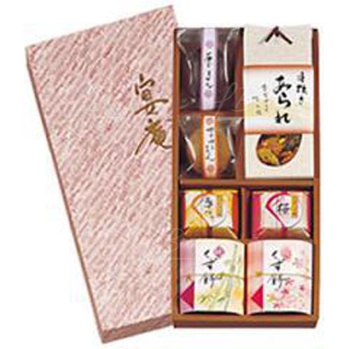 河內駿河屋宴庵櫻花栗子紅豆糕點750g