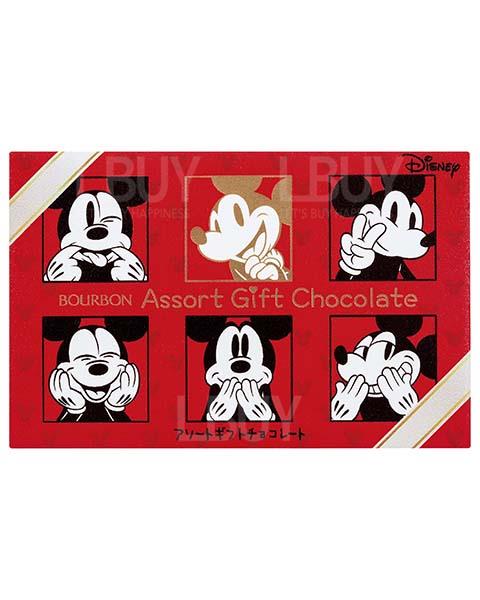 Mickey Mouse Assort Gift Chocolate 6P