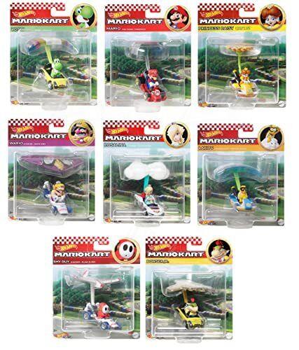 风火轮Mario Kart 滑翔翼组合合金车系列 随机发货