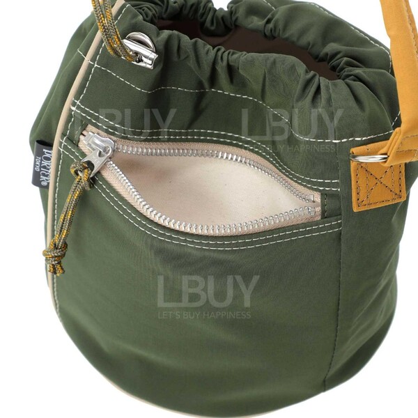 Porter-ORTER PORTER CHALET DRAWSTRING BAG日本製水桶袋