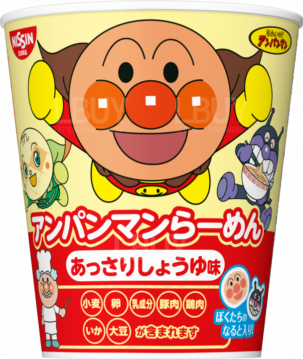 日清麵包超人醬油味拉麵33g