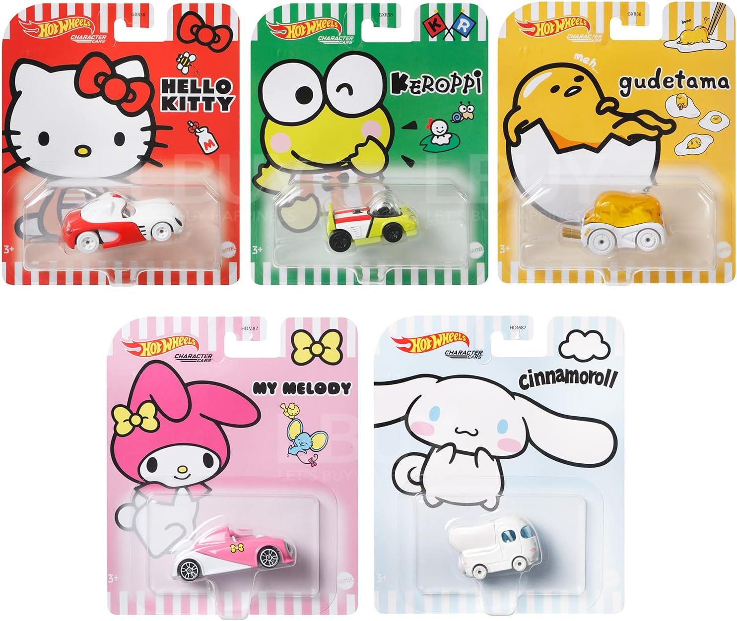 HDL88 Hot Wheels® Sanrio Japanese Character Minicar (Japanese Version) Assortment