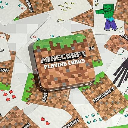 Minecraft Playing Cards in Tin.