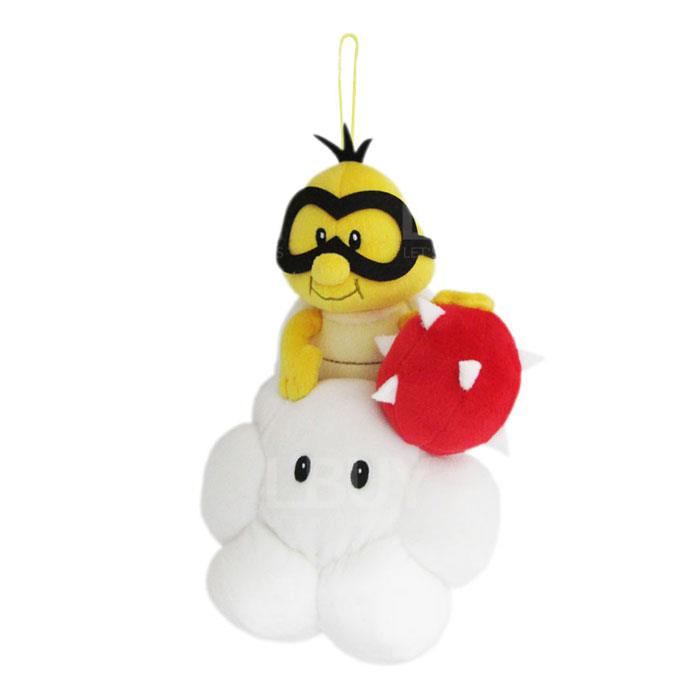 Super Mario系列 Mario Lakitu Plush 公仔 22cm