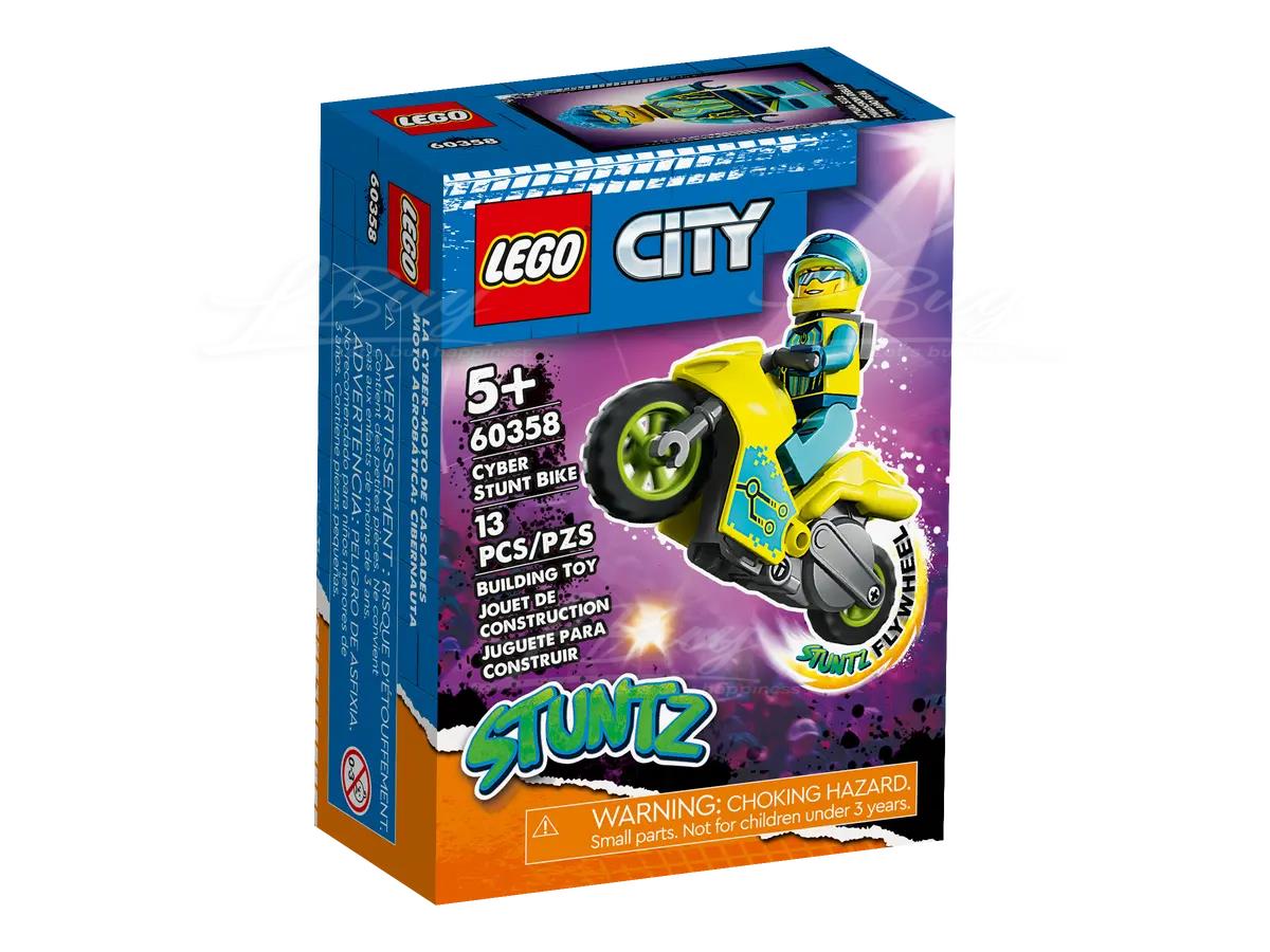 LEGO 60358 City Cyber Stunt Bike 5+