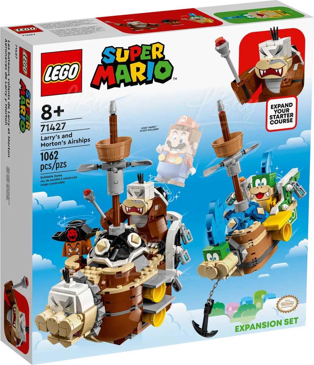 LEGO 71427 Super Mario Larry's and Morton's Airships Expansion Set 8+