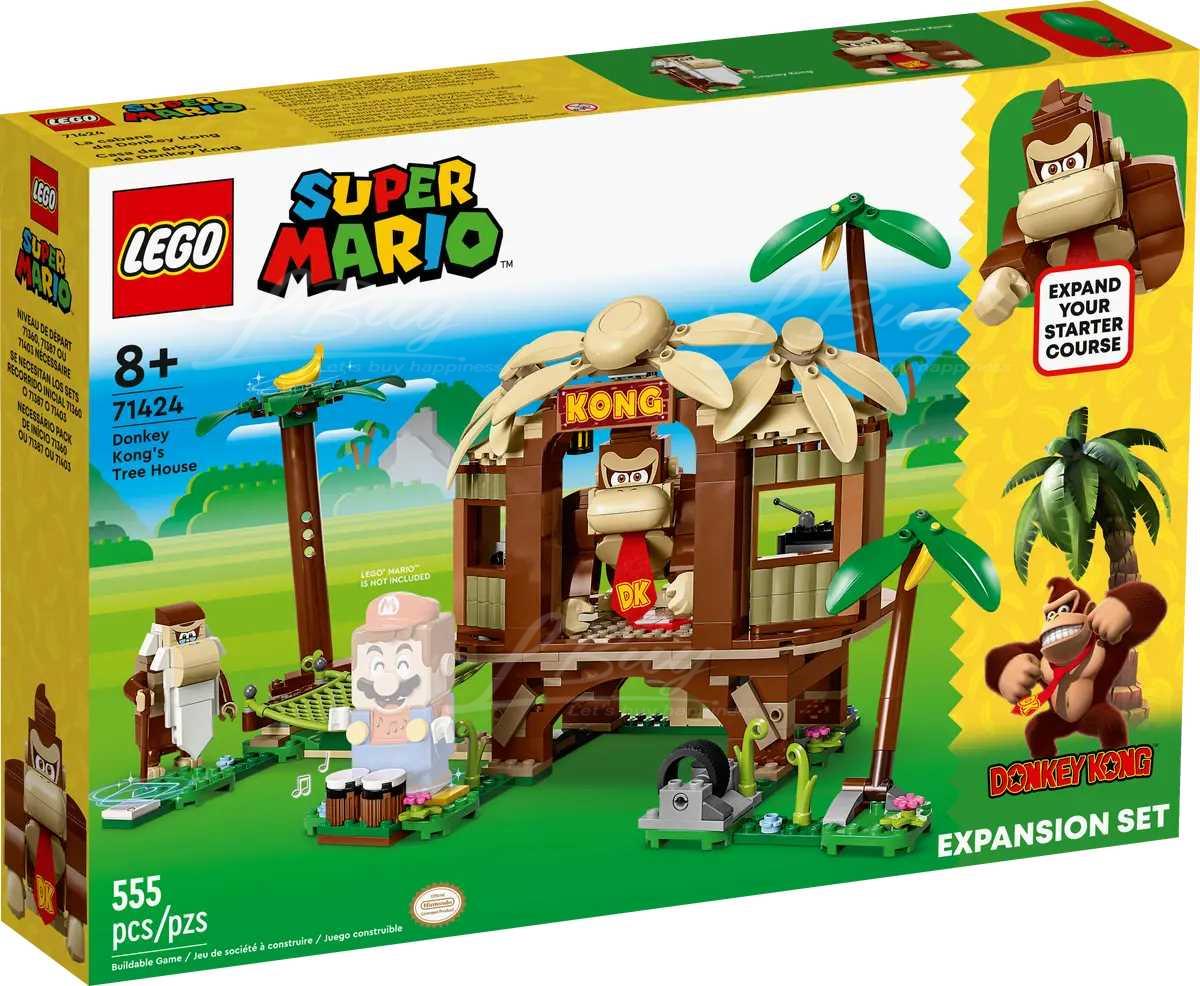 LEGO 71424 Super Mario Donkey Kong's Tree House Expansion Set  8+