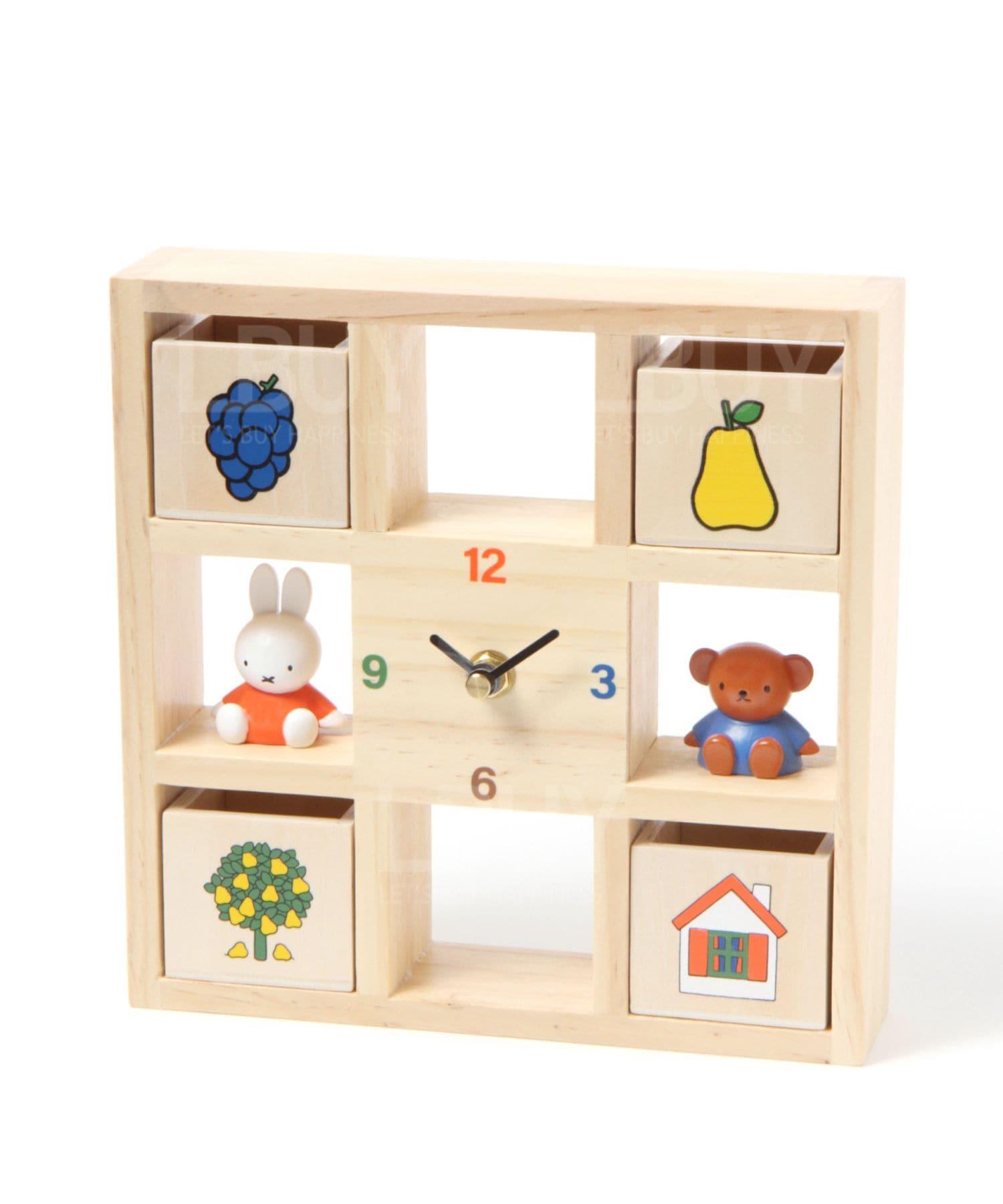 Dick Bruna x Studio Clip x Miffy 木制时钟