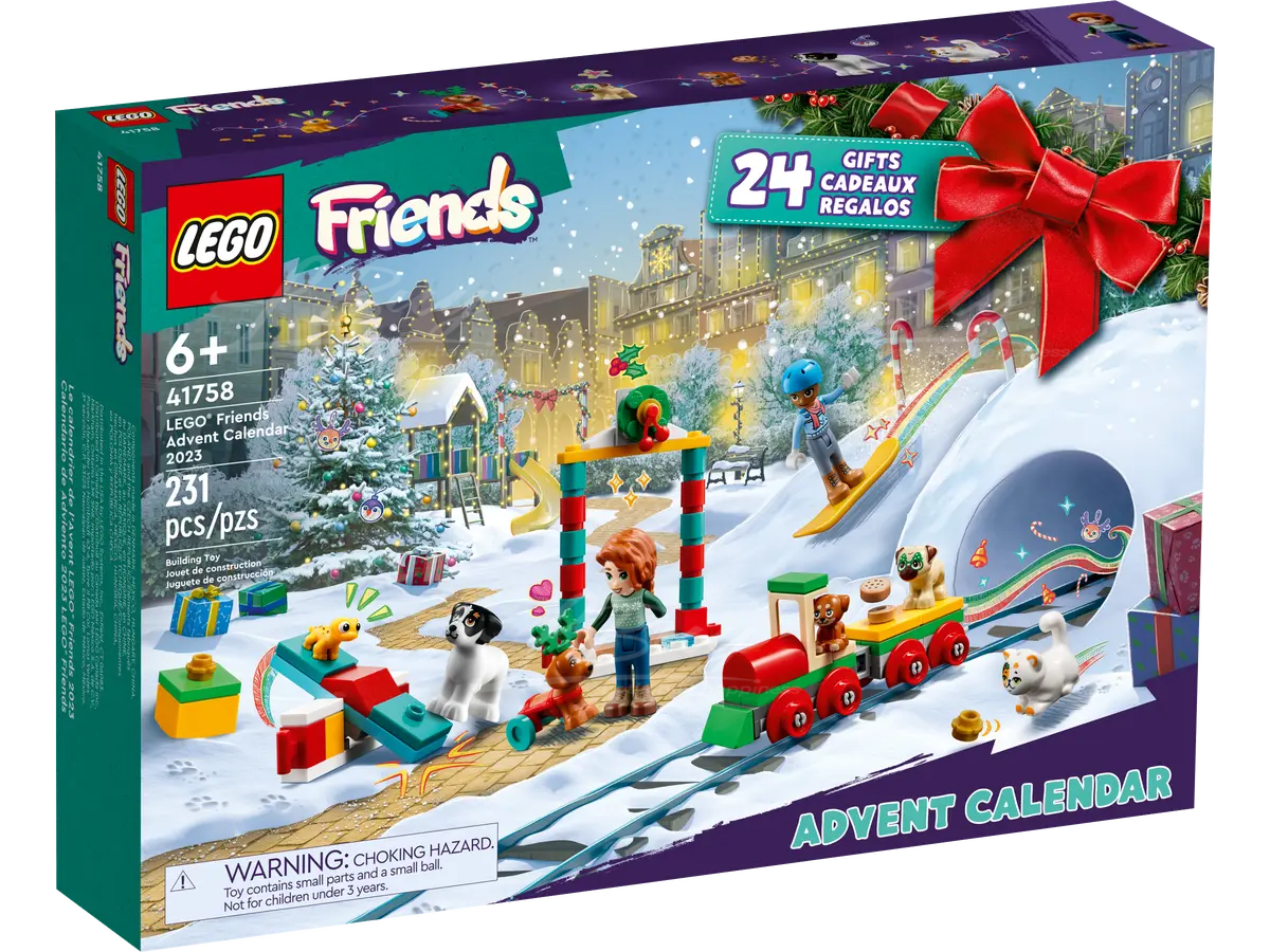 LEGO 41758 Friends Advent Calendar 圣诞倒数日曆 6+