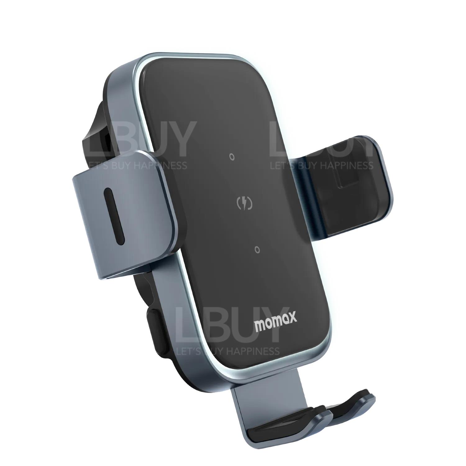 Momax Q.Mount Smart 6 Dual Coil Wireless Car Charger CM26