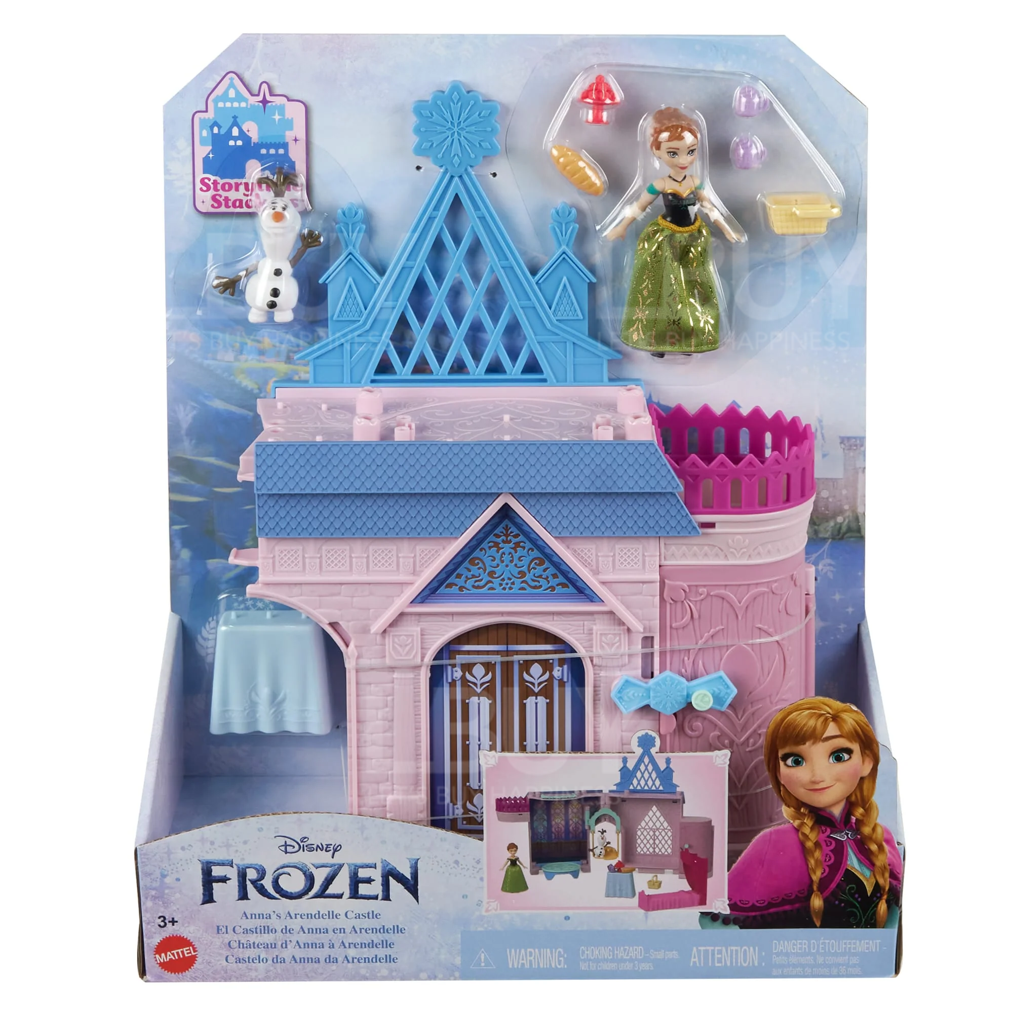 迪士尼冰雪奇緣-故事場景遊戲組合隨機發貨