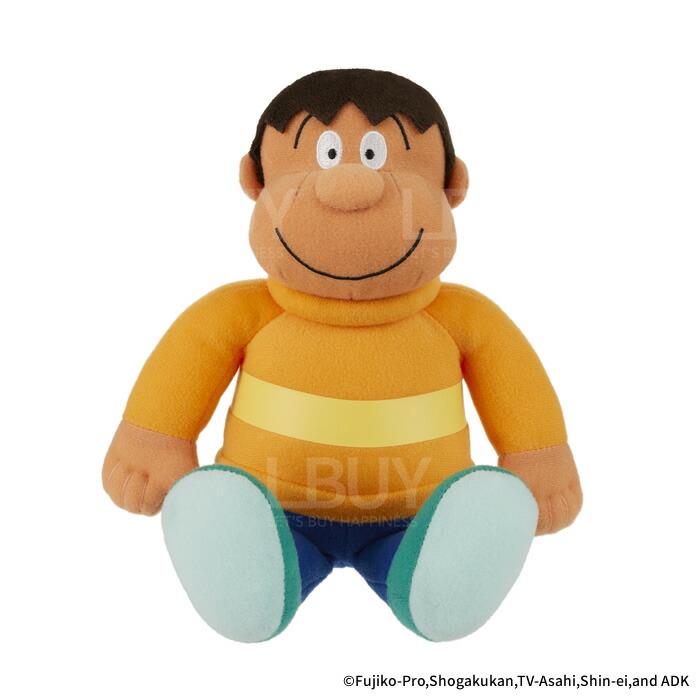 新版多啦A夢角色毛公仔-胖虎